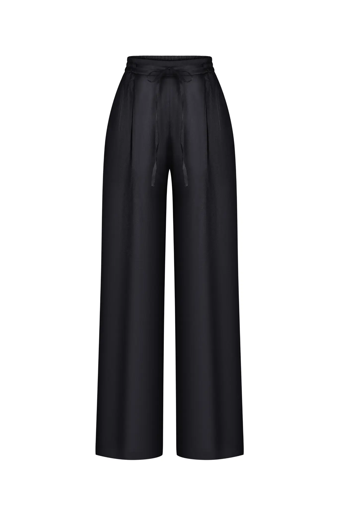 Pantalones de seda Noir